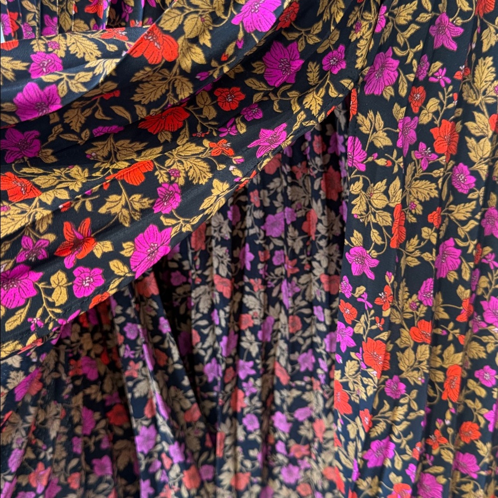 Skies are blue floral skirt xxl - Picture 4 of 9